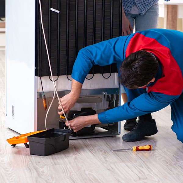 how much do you charge for refrigerator repair services in Morgantown Kentucky